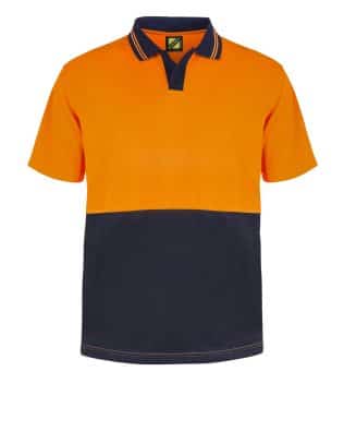 Custom Workcraft HI VI TWO TONE SS LAUNDRY POLO