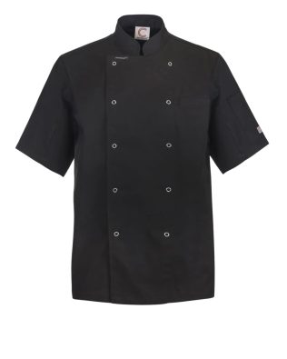 Custom Chefscraft- EXEC CHEF JACKET WITH STUDS SS