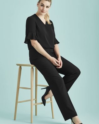 Custom Biz Corporates Womens Cool Stretch Adjustable Waist Pant FA-10115