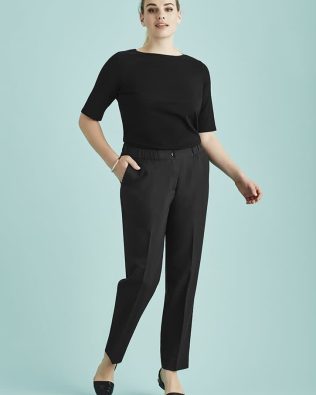Custom Biz Corporates Womens Cool Stretch Ultra Comfort Waist Pant FA-10123