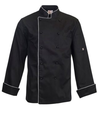 Custom Chefscraft- EXEC CHEF JACKET WITH PIPING