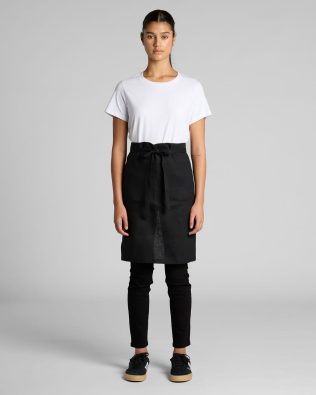 Custom AS Colour Linen Half Apron AS-1087