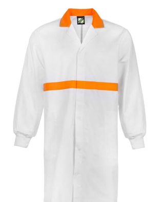 Custom Workcraft DUSTCOAT L/S WITH KNIT CUFF