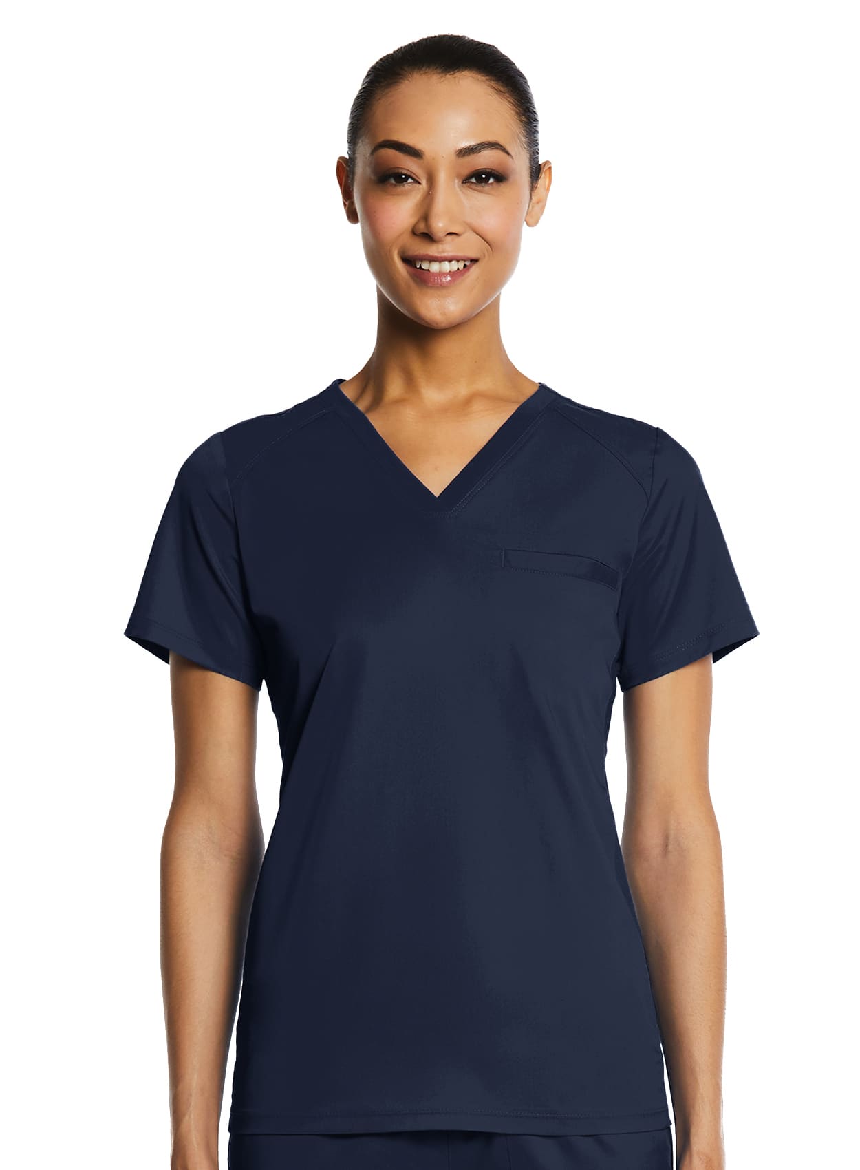 Eon Sport – Sporty Chest Pocket V – Neck Top