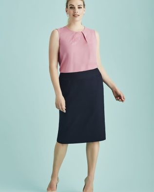 Custom Biz Corporates Womens Cool Stretch Relaxed Fit Lined Skirt FA-20111