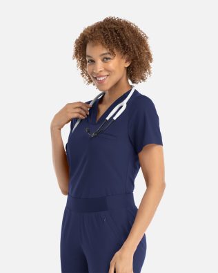 Maevn Focus – V – Neck Top C3-20301R-2XL-3XL