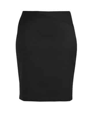 Custom Biz Corporates Comfort Wool Stretch Womens Chevron Band Skirt FA-24014