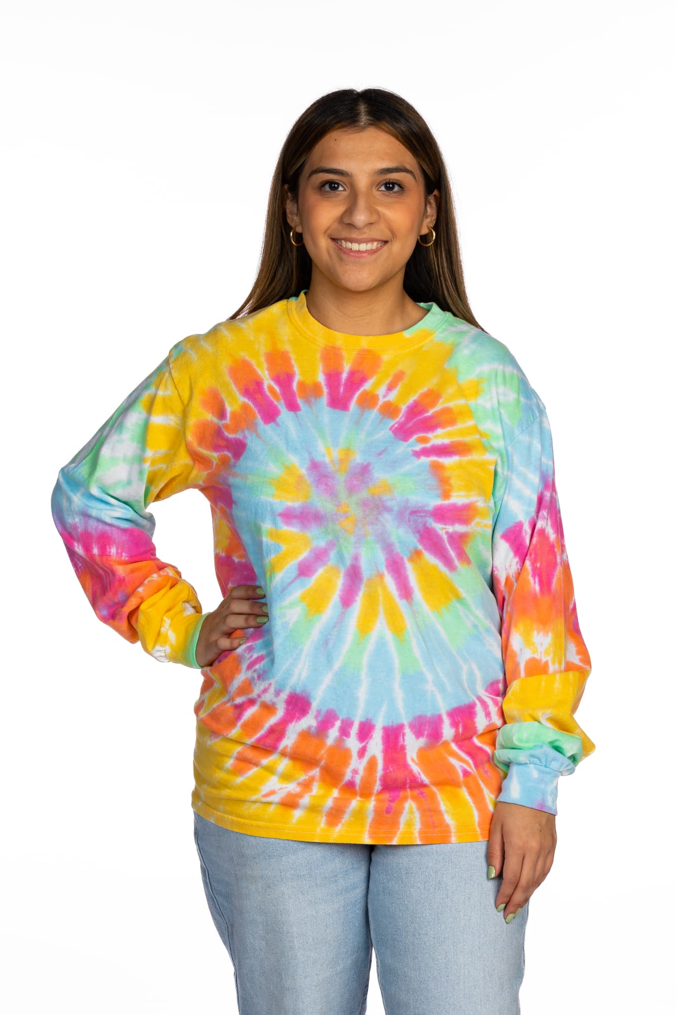Multi-Spiral Longsleeve Tee C3-240MS