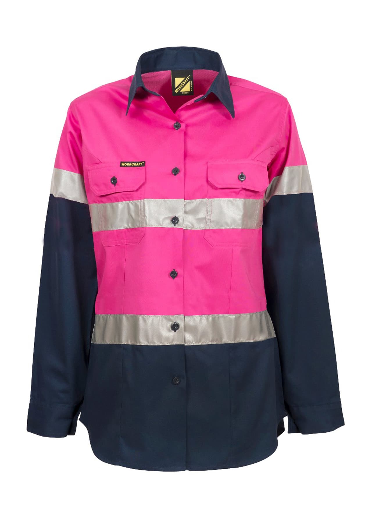 Ladies Hi Vis 2 Tone Shirt Ref