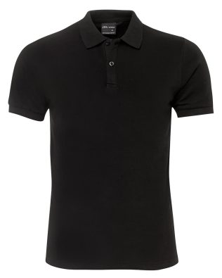 JB’s Fitted Polo Black JB-2FTP