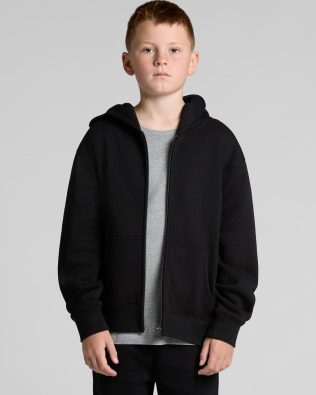 Custom AS Colour Youth Relax Zip Hood AS-3039