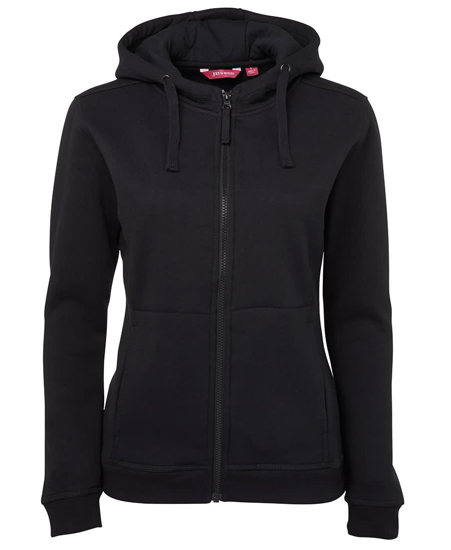 Jb’s Ladies Full Zip Fleecy Hoodie