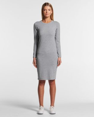 Custom AS Colour Wo’s Mika Organic L/S Dress AS-4033