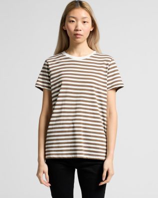 Custom AS Colour Wo’s Maple Stripe Tee AS-4037