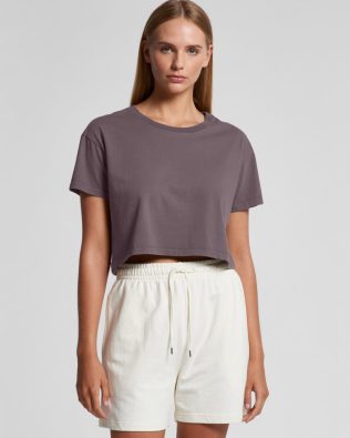 Custom AS Colour Wo’s Faded Crop Tee AS-4062F