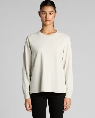 Custom AS Colour Wo’s Heavy Faded L/S Tee AS-4083