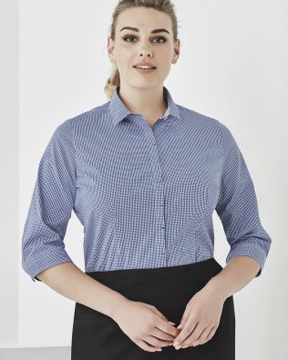 Custom Biz Corporates Womens Newport 3/4 Sleeve Shirt FA-42511