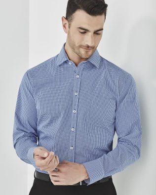 Custom Biz Corporates Mens Newport Long Sleeve Shirt FA-42520