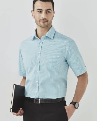 Custom Biz Corporates Mens Newport Short Sleeve Shirt FA-42522