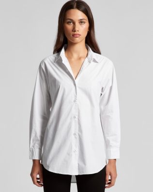 Custom AS Colour Wo’s Poplin Shirt AS-4406S