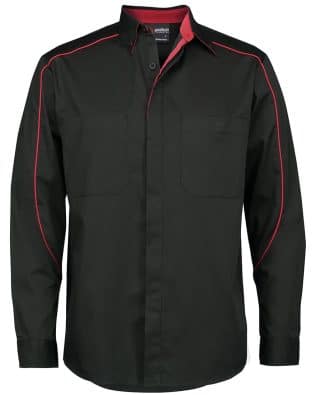 Podium L/S Industry Shirt Black/ JB-4MLI