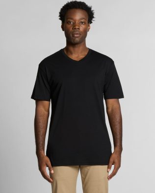 Custom AS Colour Staple V Neck Tee AS-5001V