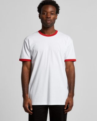 Custom AS Colour Staple Ringer Tee AS-5053