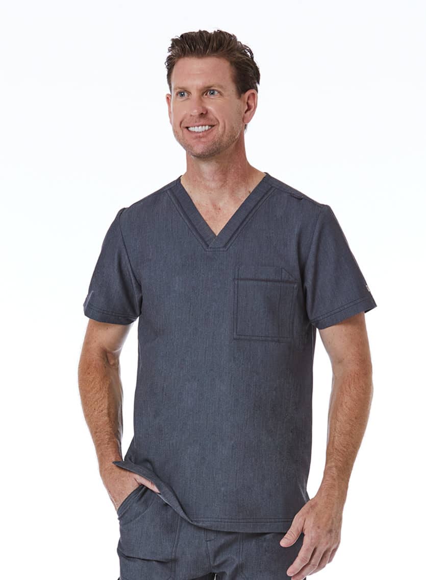 Matrix Pro – Men’s Contrast Piping V – Neck Top