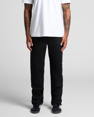 Custom AS Colour Straight Elastic Pants AS-5935