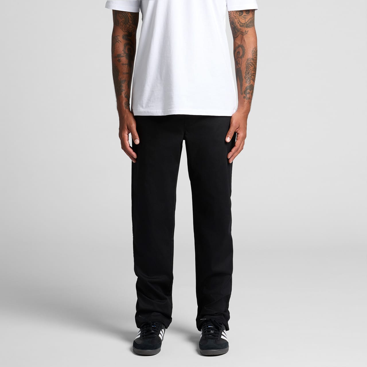 Straight Elastic Pants AS-5935