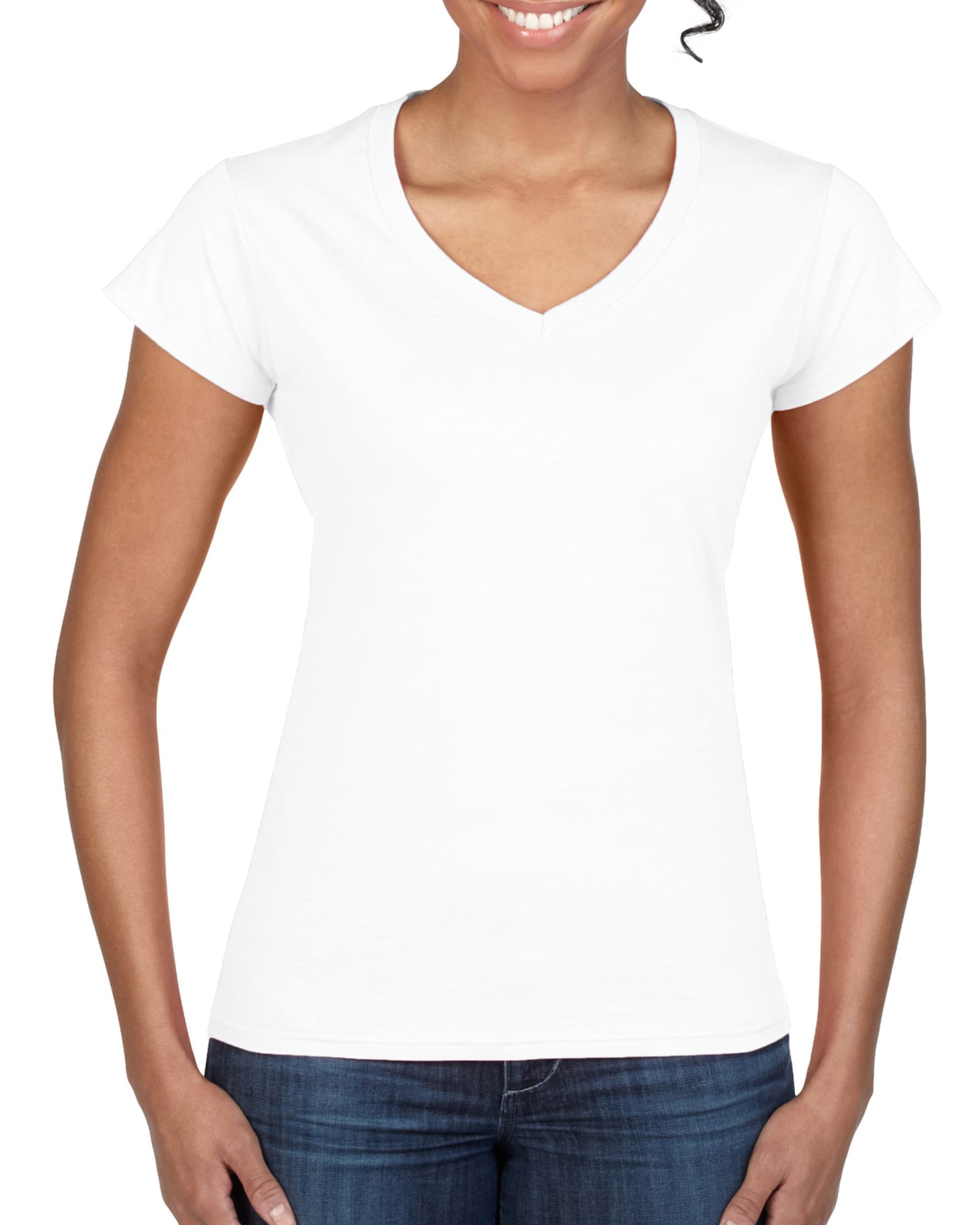 Gildan Softstyle Ladies' V-Neck T-Shirt GI-64V00L