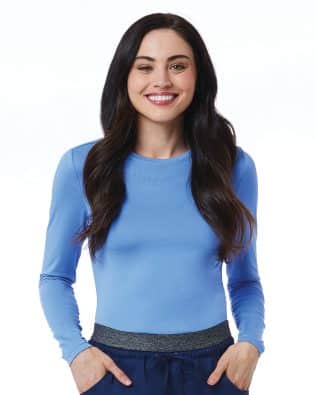 Maevn Bestee – Women’s Basic LS Under – Scrub Tee C3-6909R-2XL-3XL