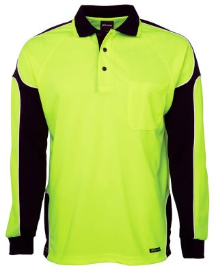 JB’s Hv 4602.1 L/S Arm Panel Polo JB-6AP4L