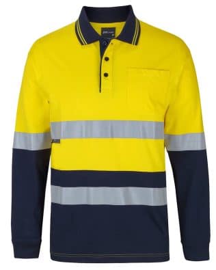 JB’s Hv (D+N) L/S Cotton Polo JB-6DCPL