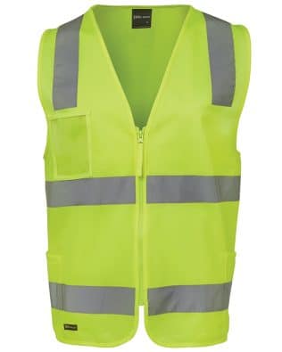 JB’s Hv (D+N) Zip Safety Vest JB-6DNSZ