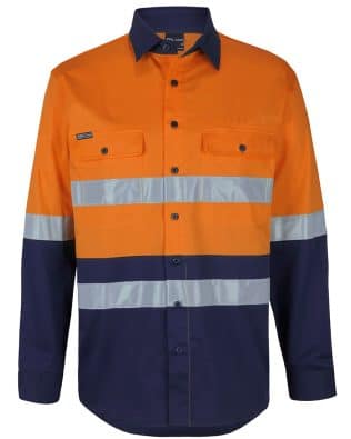 JB’s Hv D+N L/S Stretch W/Shirt With Tape JB-6DSWL