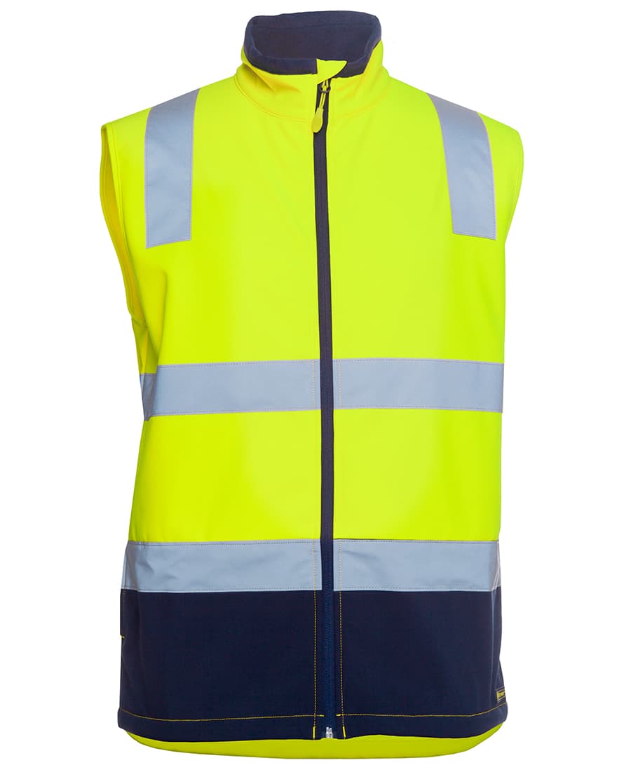 Jb's Hi Vis (d+n) Three Layer Softshell Vest