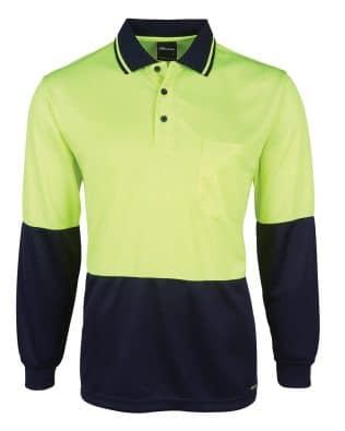 JB’s Hv 4602.1 L/S Jacquard Polo JB-6HJNL