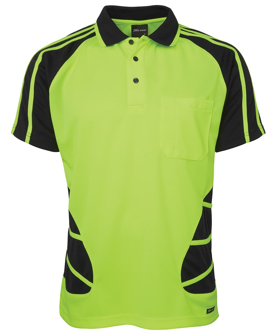 Jb’s Hi Vis S/s Spider Polo