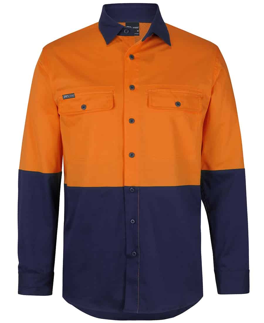 JB's Hv L/S Stretch Work Shirt JB-6HSWL