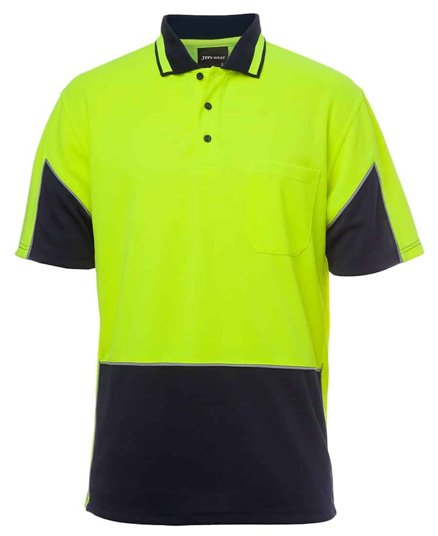 Jb's Hi Vis S/s Gap Polo