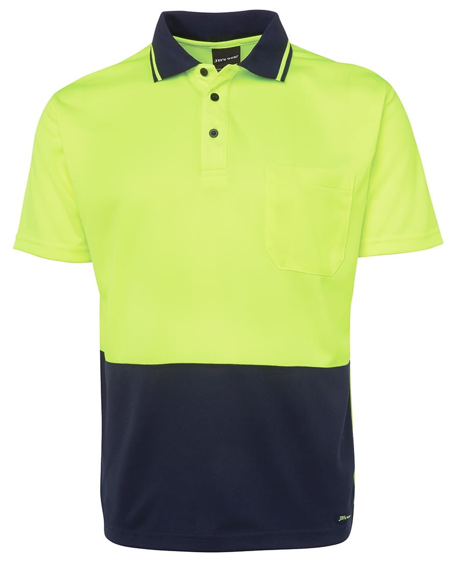 Jb’s Adults And Kids Hi Vis Non Cuff Traditional Polo