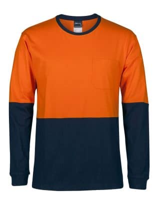 JB’s Hv L/S Crew Neck Cotton Tshirt JB-6HVTN