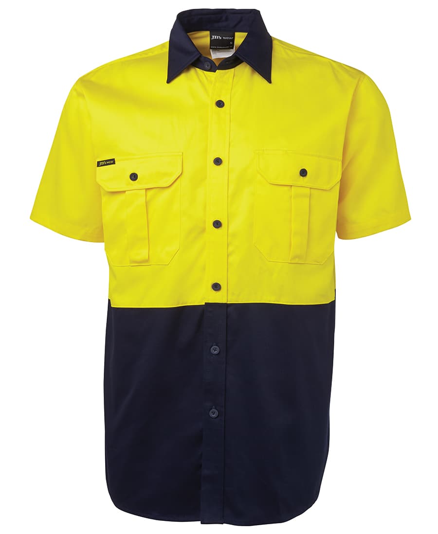 Jb’s Hi Vis S/s 190g Work Shirt