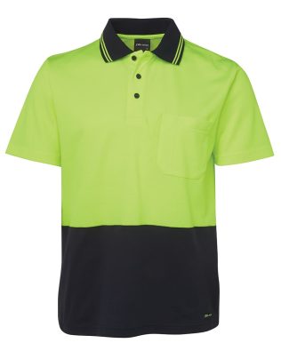 JB’s Hv Non Cuff S/S Cotton Back Polo JB-6NCCS