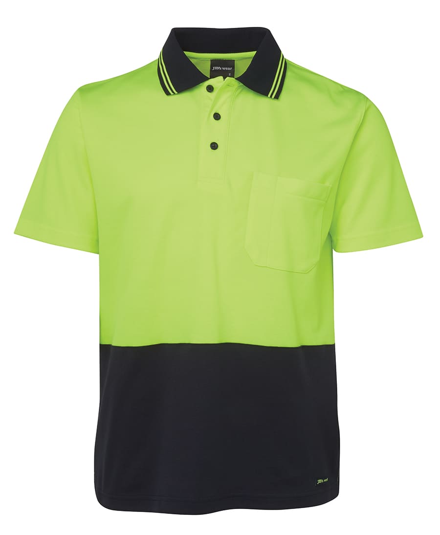 JB's Hv Non Cuff S/S Cotton Back Polo JB-6NCCS