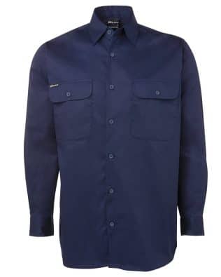 JB’s L/S 150 G Work Shirt Navy JB-6WSLL