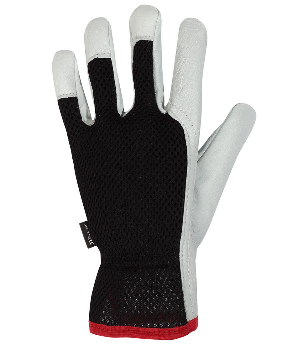 JB's Vented Rigger Glove (12 Pk) Black/Natural JB-6WWGV