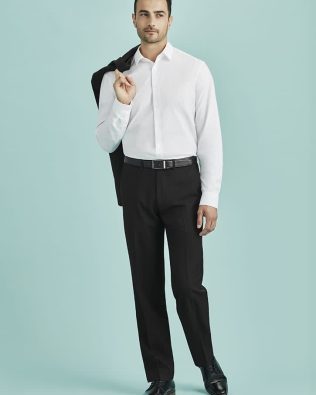 Custom Biz Corporates Mens Cool Stretch Adjustable Waist Pant (Stout) FA-70114S