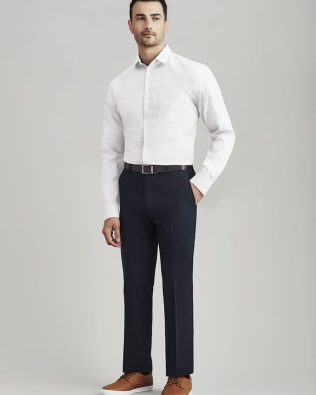 Custom Biz Corporates Mens Comfort Wool Stretch Slimline Pant FA-74013